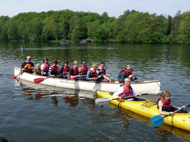 Eröffnung Kanu Tour Ruhr